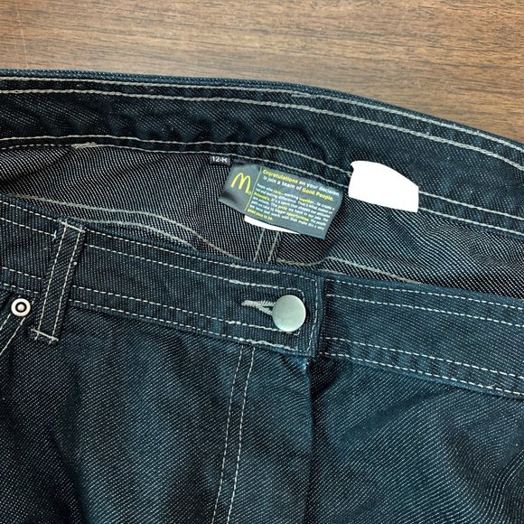 McDonald's Jeans Mcdonalds Womens 2r Black Jeans Uniform Pants